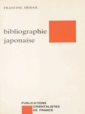 cover image of Éléments de bibliographie japonaise